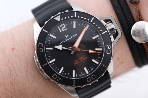 Hamilton khaki navy frogman - khaki,