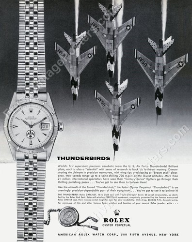 1960s rolex thunderbird - 1960s, watch