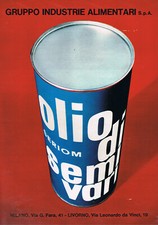 Pubblicità_1968_GruppoIndustrieAlimentari_OLIO DI SEMI VARI_SERIOM_Milano-Livorn