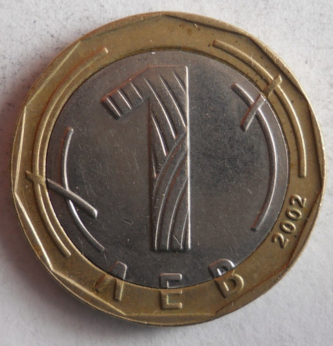 2002 lev della bulgaria - lev,