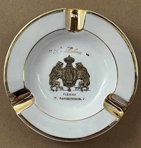 Limoges porcelain ashtray - porcelain,