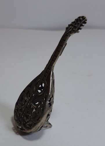 Miniatura mandolino argento - miniatura,