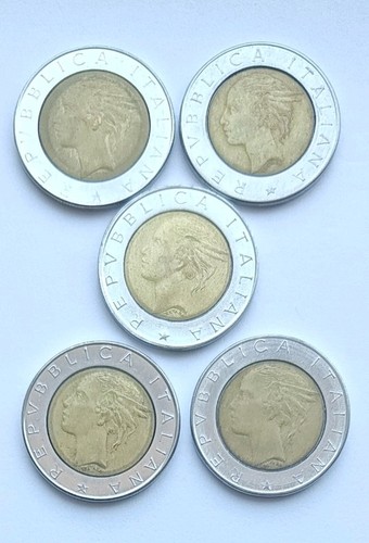 Monete italiane 1982 1996 - italiane, -1996