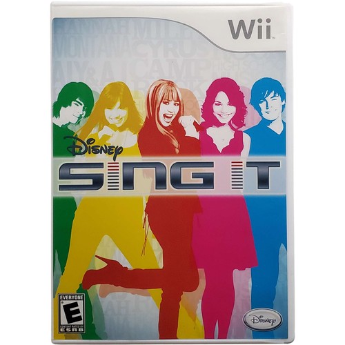 Disney sing nintendo wii - disney,