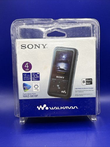 Sony walkman nwz s616f black - walkman,