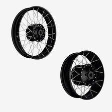 Black spoke wheels