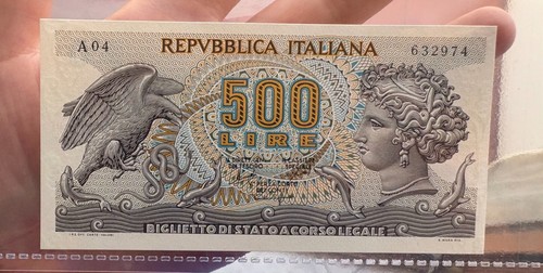 Aretusa 500 lire 1966 fior - aretusa,