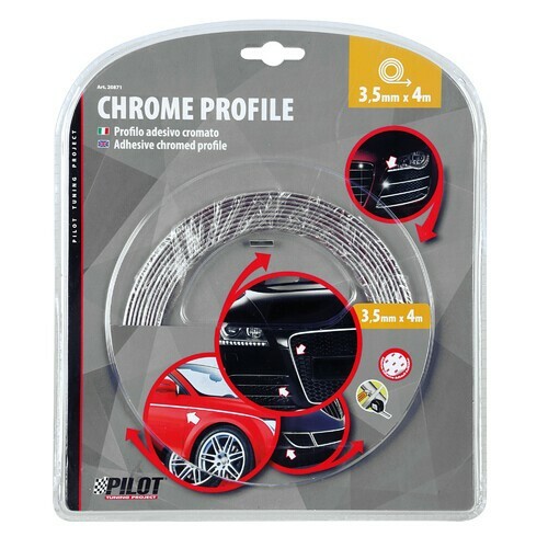 Lampa profilo cromato striscia - profilo,