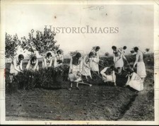1934 Press Photo Rome Italy