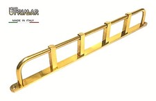 Portacravatte Portacinture cm.35 Ottone Lucido Appendi cravatta cintura 5 posti