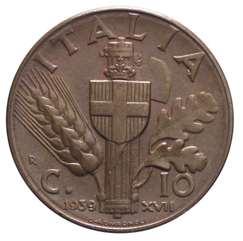 Regno italia 10 - regno, d'italia