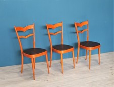 SEDIE ANNI '50 Modernariato mid century vintage RESTAURO COMPLETO
