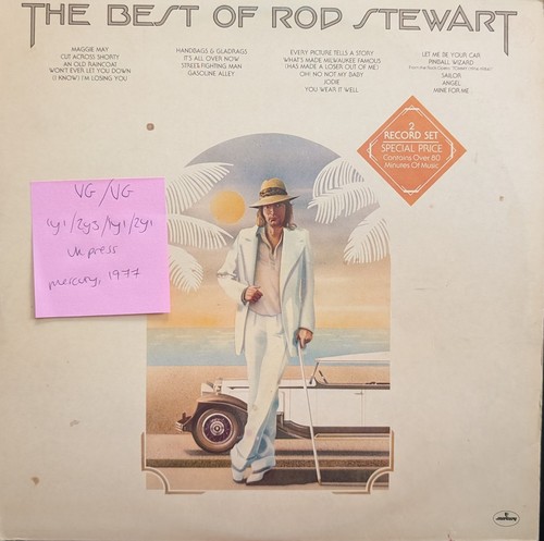 Rod stewart the best vinyl - stewart, of