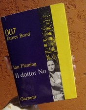 007 I ED.GARZANTI JAMES BOND HARDCOVER IL DOTTOR NO COME DA FOTO 1965