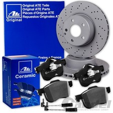 ATE Dischi + Ceramica Pastiglie Anteriori per Mercedes Classe E W211 S211 Sl