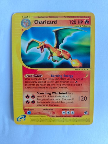 Pokemon charizard 165 - pokemon,