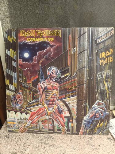 Iron maiden somewhere - iron, time