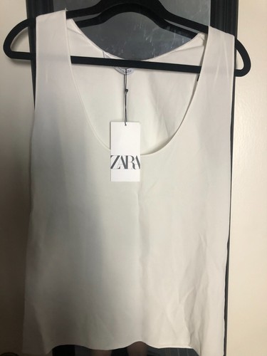 Canotta donna bianca senza