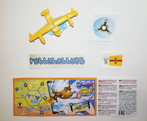 Vu276 aereo giallo - +, bpz