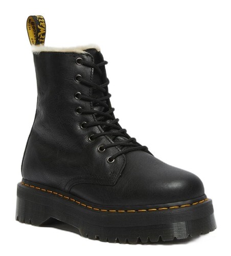 Martens jadon nero - jadon, pelle