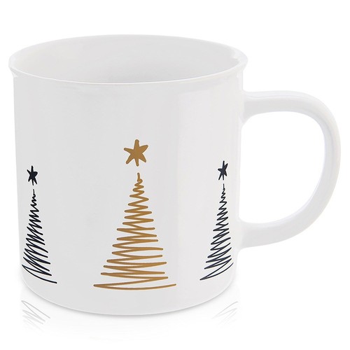 Tazza ceramica con albero - tazza,