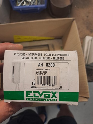Citofono elvox 6200 - citofono,