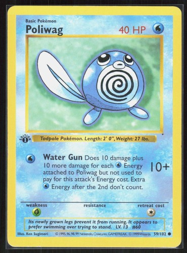 Poliwag 102 set base - poliwag, comune