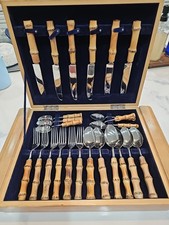 Seki Hamono Set Posate Bambù