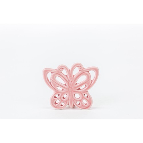 Farfalla porcellana rosa - porcellana,