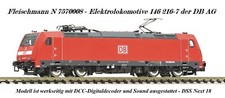 Fleischmann 7570008 locomotiva elettrica BR 146.2 delle DB AG - DCC Digital Sound - nuova confezione originale