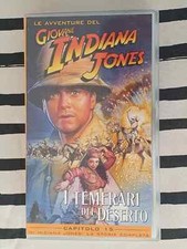 VHS USED LE AVVENTURE DEL GIOVANE INDIANA JONES 15 : I TEMERARI DEL DESERTO