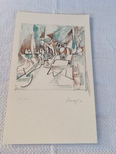 BASAGLIA  VITTORIO  LITOGRAFIA