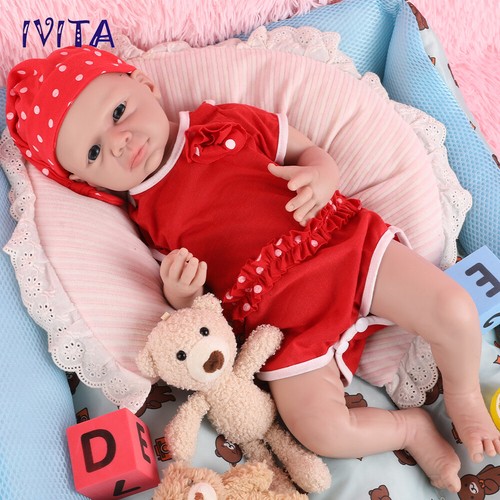 Bambola neonato silicone corpo