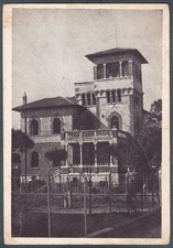 RAVENNA CERVIA 19 HOTEL ALBERGO PENSIONE Cartolina viaggiata 1955