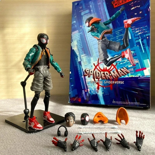 Spider man action figure - spider-man, miles