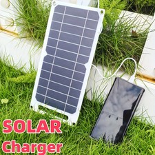 Pannello Solare Portatile 35W 5V Sunpower USB Sicuro per Power Bank e Telefono