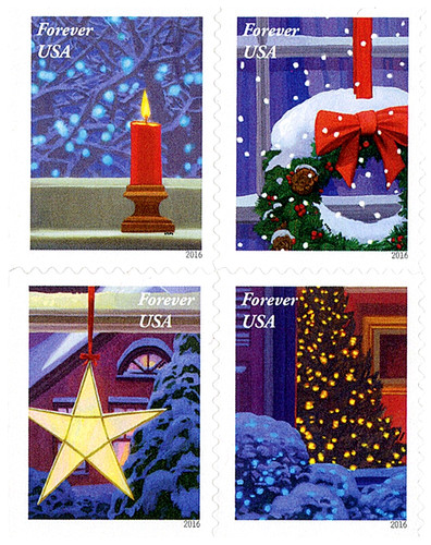 Francobolli natale usps - di,