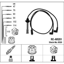 Kit cavi accensione NGK per