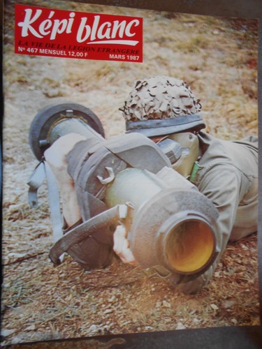 Kepi blanc 467 mars 1987 - 1987, vie