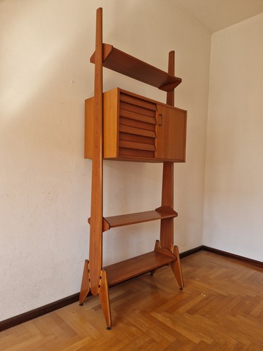 Libreria modulare vintage - libreria,