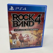 Rock Band 4 solo gioco (PS4 PlayStation 4) testato spedizione gratuita USA
