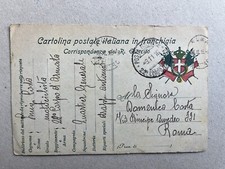 O.) Franchigia posta militare 22° Corpo Armata 9.11.16 motociclista 