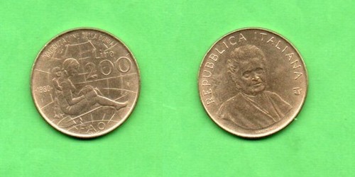 Italia lire 200 1980 fao - ,