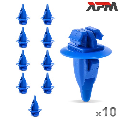 10x clip fissaggio paraurti - 10x,
