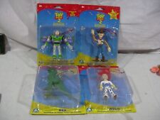TOY STORY 2 DISNEY PIXAR GIOCHI PREZIOSI WOODY BUZZ JESSIE & REX 11 cm MOC