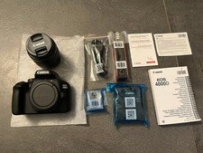 FOTOCAMERA CANON EOS 4000D - KIT EF-S 18-55MM F/3.5-5.6 III - NERA - NUOVA