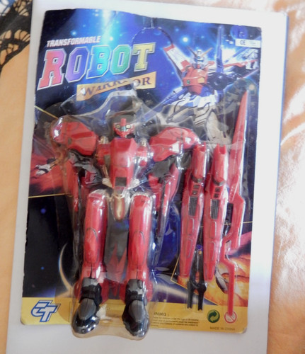 Transformable robot warrior - transformable, in