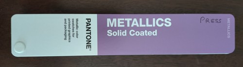 Pantone metallics guide - metallics, 655