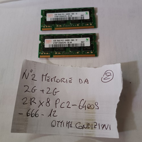 Moduli memorie ram - ram, per