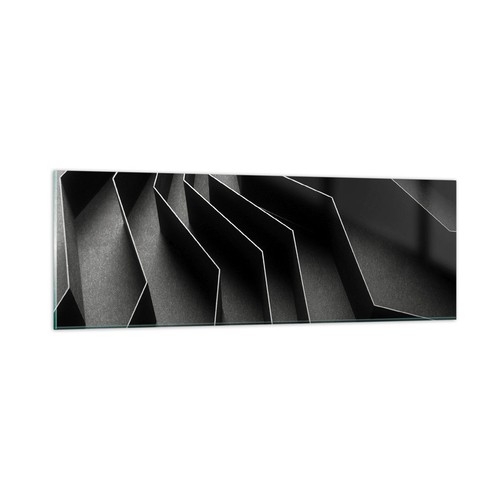 Quadro vetro 90x30cm - 90x30cm, 3d